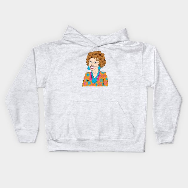 1970S' SITCOM CHARACTER FAN ART!! Kids Hoodie by cartoonistguy